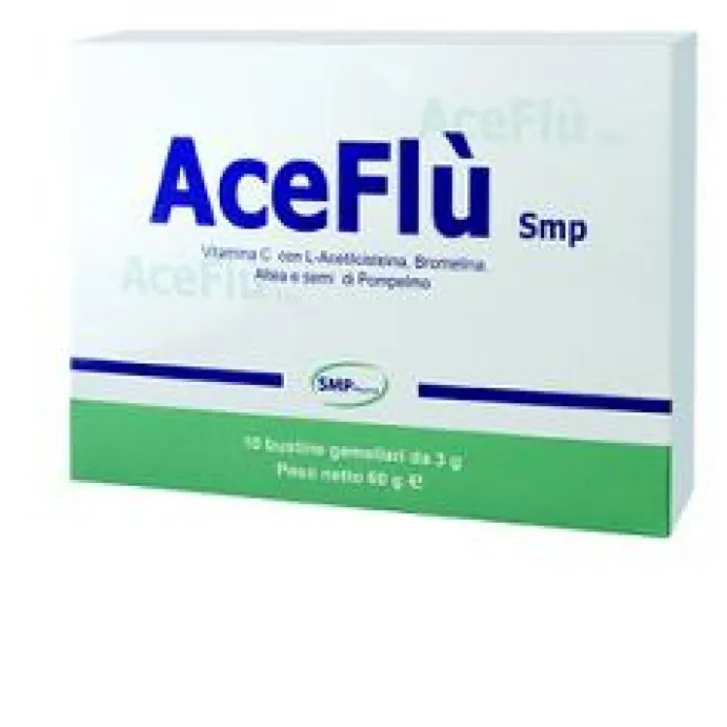 PMS PHARMA Aceflu' 20 Buste - Integratore Alimentare Sale