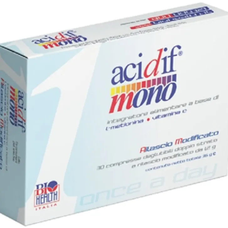 MAYOLY ITALIA S.P.A Acidif Mono 30 Compresse - Integratore Alimentare Online