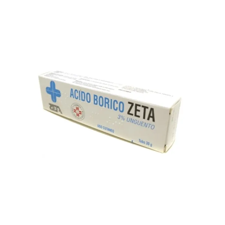 ZETA FARMACEUTICI Acido Borico Zeta 3% Unguento 30 grammi Online