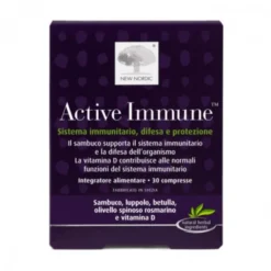 NEW NORDIC Srl Active Immune 30 Compresse - Integratore Sistema Immunitario Clearance
