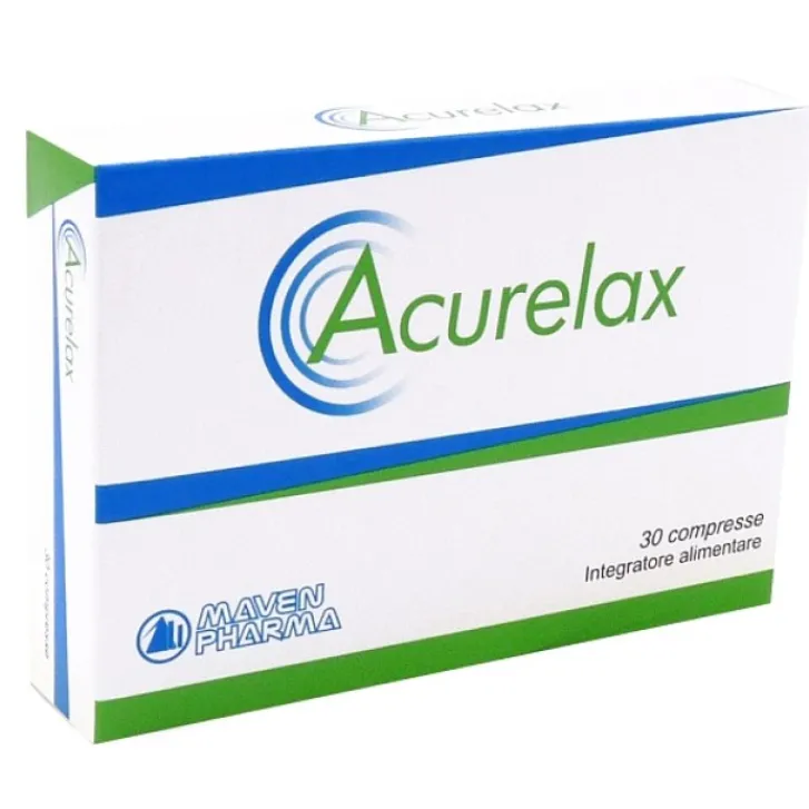 MAVEN PHARMA Acurelax 30 Compresse - Integratore Alimentare Outlet