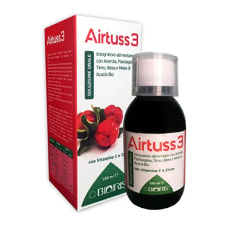 BIOIRIS Srl Airtuss 3 150 ml - Integratore Alimentare
