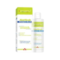 S.F. GROUP Srl Akariscab Shampoo Doccia Antiparassitario 150 ml