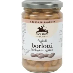 ALCE NERO SpA Alce Nero Fagioli Borlotti Lessati Biologici 300 grammi Best