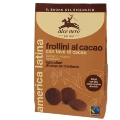 ALCE NERO SpA Alce Nero Frollini al Cacao con Fave Bio 250 grammi Best