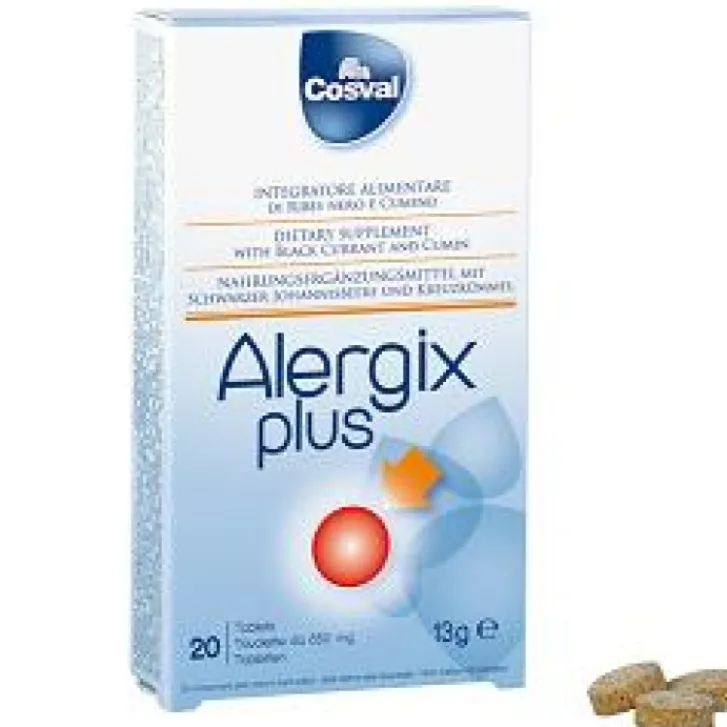 COSVAL Alergix Plus 20 Tavolette - Integratore Alimentare Clearance