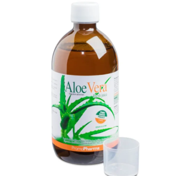 PROMO PHARMA Aloe Vera PromoPharma Succo Fresco 1000 ml - Integratore Alimentare Hot