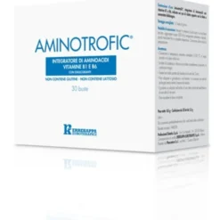 ERREKAPPA EUROTERAPICI Aminotrofic 30 Bustine - Integratore Aminoacidi e Vitamine B1 e B6 Discount