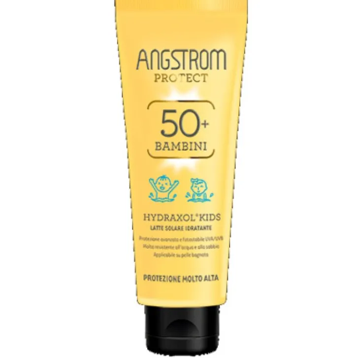 PERRIGO ITALIA Srl Angstrom Kids Latte Solare Pelle Bagnata SPF 50+ Protezione Bambini 250 ml Best