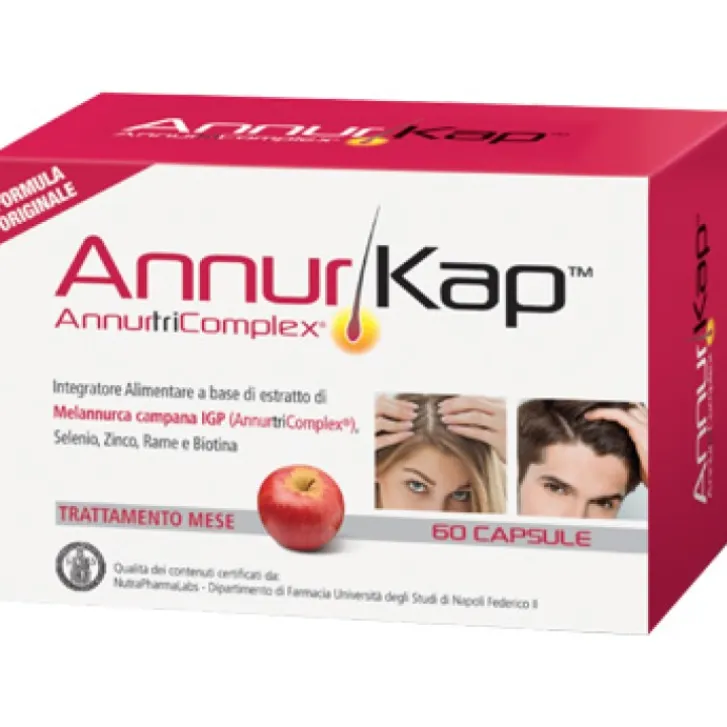 DIVA SRL AnnurKap 60 Capsule - Integratore Caduta dei Capelli Online