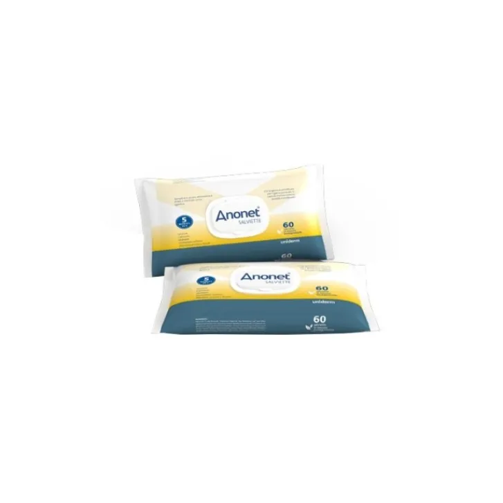 UNIDERM Anonet Salviette Igiene Intima 60 pezzi Best