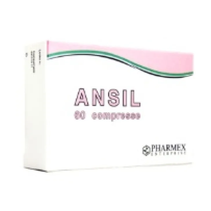 PHARMEX ENTERPRISE LIMITED Ansil 60 Compresse - Integratore Alimentare Clearance