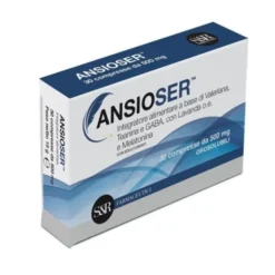 S&R FARMACEUTICI SpA Ansioter 30 Compresse Orosolubili - Integratore Sonno e Rilassamento New