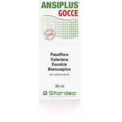 STARDEA Srl Ansiplus Gocce 30 ml - Integratore Rilassante Clearance