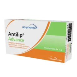 ECUPHARMA Srl Antilip Advance 20 Compresse - Integratore per il Colesterolo New