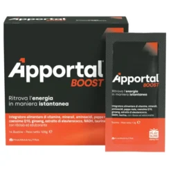 PHARMANUTRA Apportal Boost 14 bustine - Integratore Tonico Sale