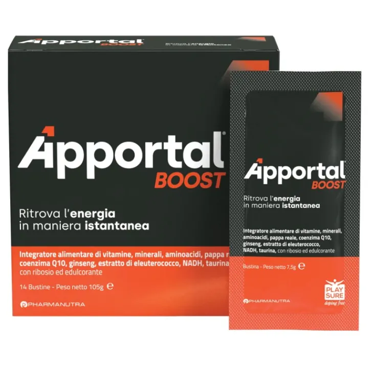 PHARMANUTRA Apportal Boost 14 bustine - Integratore Tonico Sale
