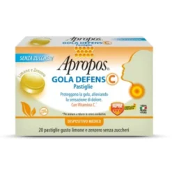 DESA PHARMA Apropos Gola Defens C 20 Pastiglie Gusto Limone e Zenzero Hot