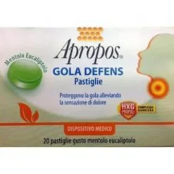DESA PHARMA Apropos Gola Defens C 20 Pastiglie Gusto Menta e Eucalipto