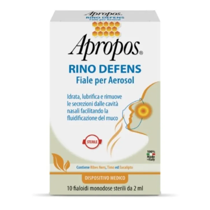 DESA PHARMA Apropos Rino Defens Fiale per Aerosol 10 Flaconcini Outlet