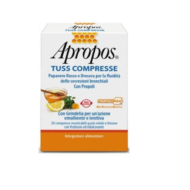 DESA PHARMA Srl Apropos Sedituss 20 Compresse - Integratore contro la Tosse New