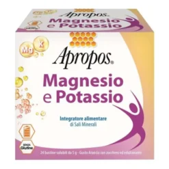 DESA PHARMA Apropos Vita+ Magnesio e Potassio 24 buste - Integratore Affaticamento e Stanchezza Best