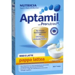 MELLIN SpA Aptamil Pappa Lattea Riso e Latte 250 grammi Sale