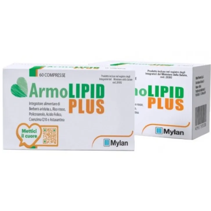 MEDA PHARMA SpA Armolipid Plus Edizione Limitata 60 Compresse - Integratore per il Colesterolo Discount