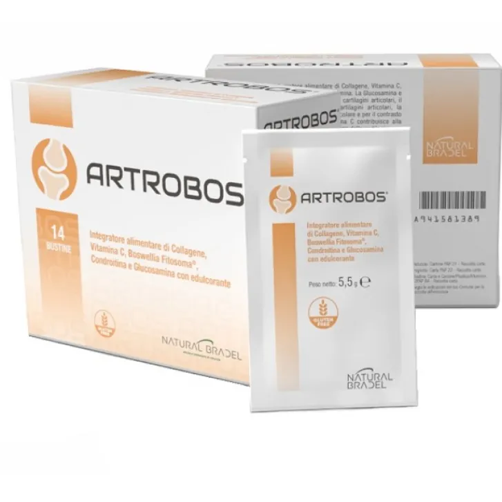 NATURAL BRADEL Artrobos 14 Bustine - Integratore Alimentare Best