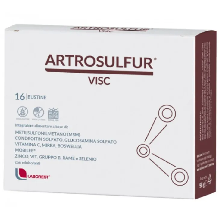 URIACH ITALY Artrosulfur Visc 16 Buste - Integratore Alimentare Collagene Discount