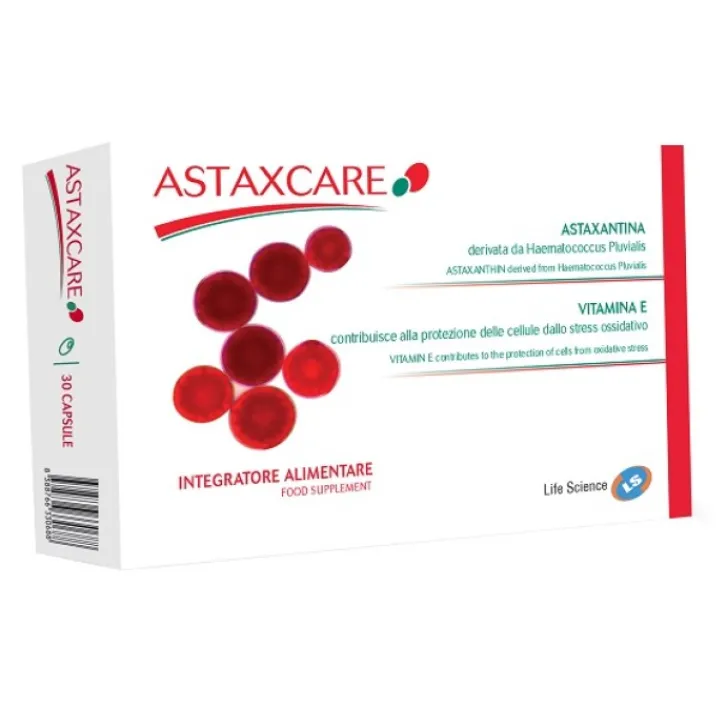 LIFE SCIENCE Srls Astaxcare 30 Capsule - Integratore Alimentare New