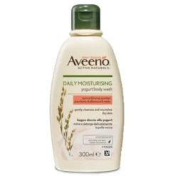 JOHNSON & JOHNSON SpA Aveeno Linea Quotidiana Bagno Doccia allo Yogurt al Profumo di Albicocca e Miele 300 ml Best