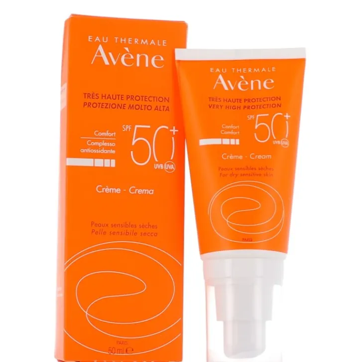 AVENE (Pierre Fabre It. SpA) Avene Solare Crema Alta SPF 50+ Protezione Viso 50 ml