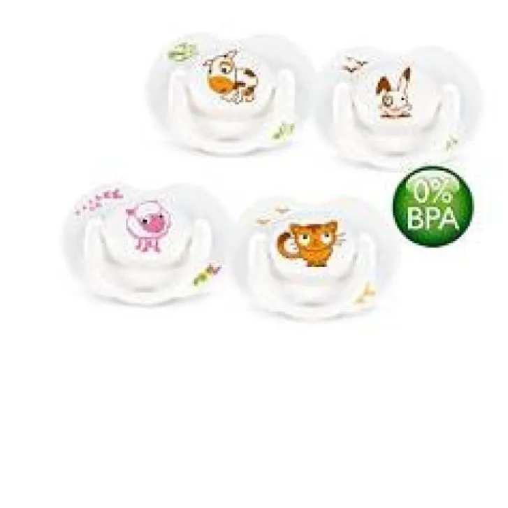 PHILIPS SpA Avent Succhietto Animaletti in Silicone 0-6 Mesi 2 Pezzi Online