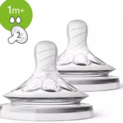 PHILIPS SpA Avent Tettarella in Silicone 2 Fori Flusso Lento 2 Pezzi Outlet