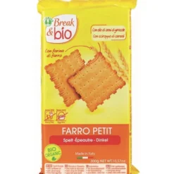 PROBIOS SpA SOCIETA' BENEFIT B&B Biscotti Farro Petit 100% 300 grammi Hot