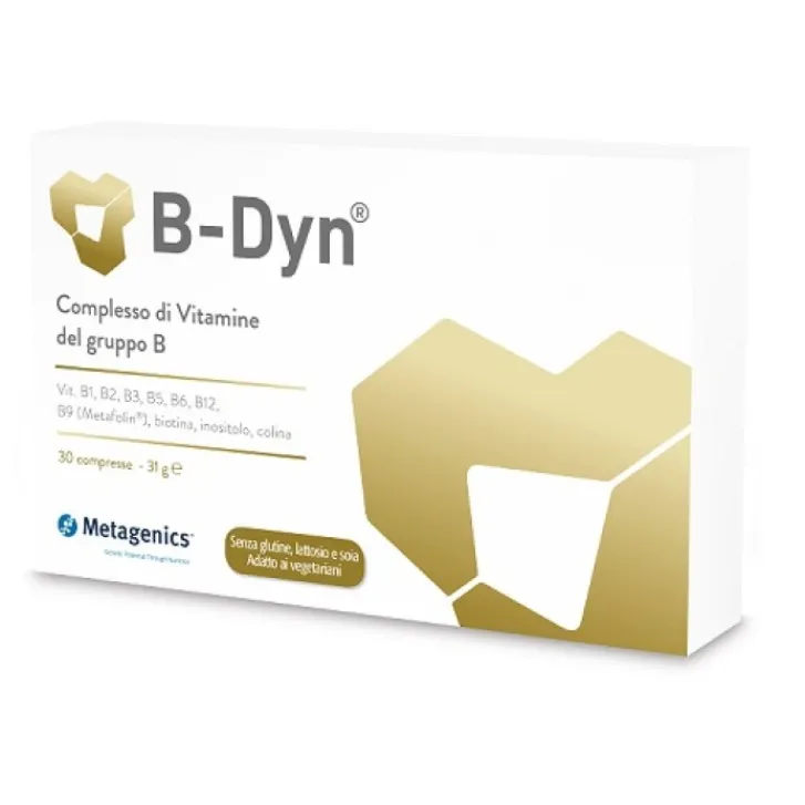 METAGENICS BELGIUM B-Dyn 30 Compresse - Integratore Vitamina B Outlet