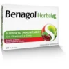 RECKITT BENCKISER H.(IT.) SpA Benagol Herbal Menta e Ciliegia 24 Pastiglie - Integratore Difese Immunitarie Hot