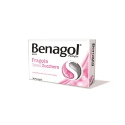 RECKITT BENCKISER Benagol Pastiglie Fragola Senza Zucchero Antisettico Cavo Orale 16 Pastiglie Discount