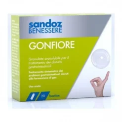 SANDOZ SpA Benessere Gonfiore Sandoz 20 Bustine - Integratore Alimentare New