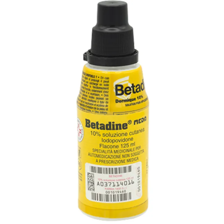 FARMA 1000 Srl Betadine Soluzione Cutanea Disinfettante 10% Farma1000 125 ml Discount