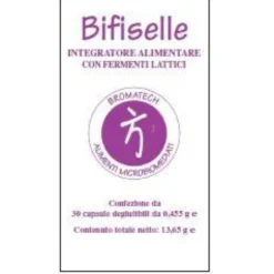 BROMATECH Srl Bifiselle 30 Capsule - Integratore Fermenti Lattici Best
