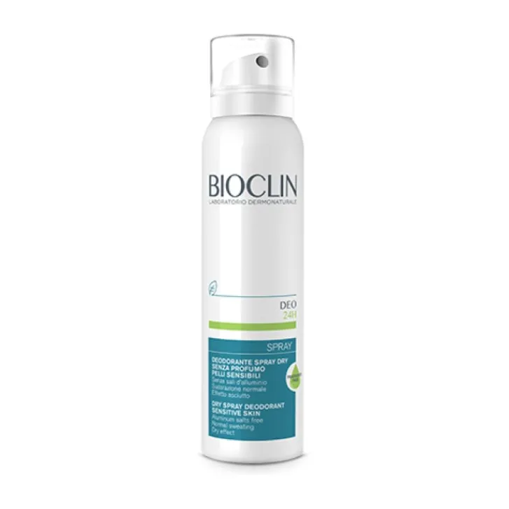 IST.GANASSINI SpA Bioclin Deo Spray Dry 24h Senza Profumo 150 ml