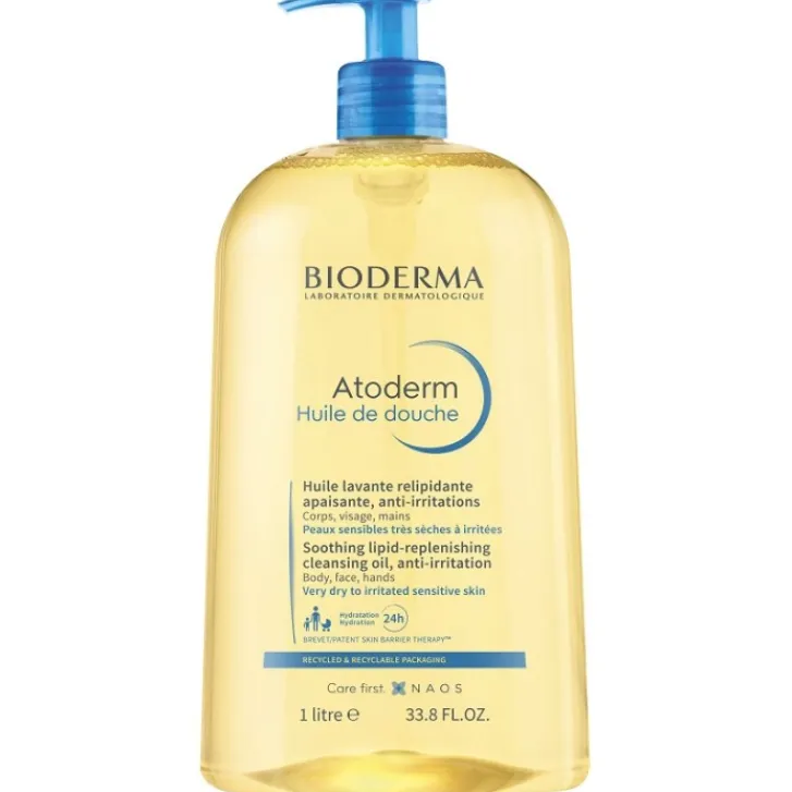 PRODOTTI FMC Bioderma Atoderm Huile de Douche Olio Doccia 1 Litro New