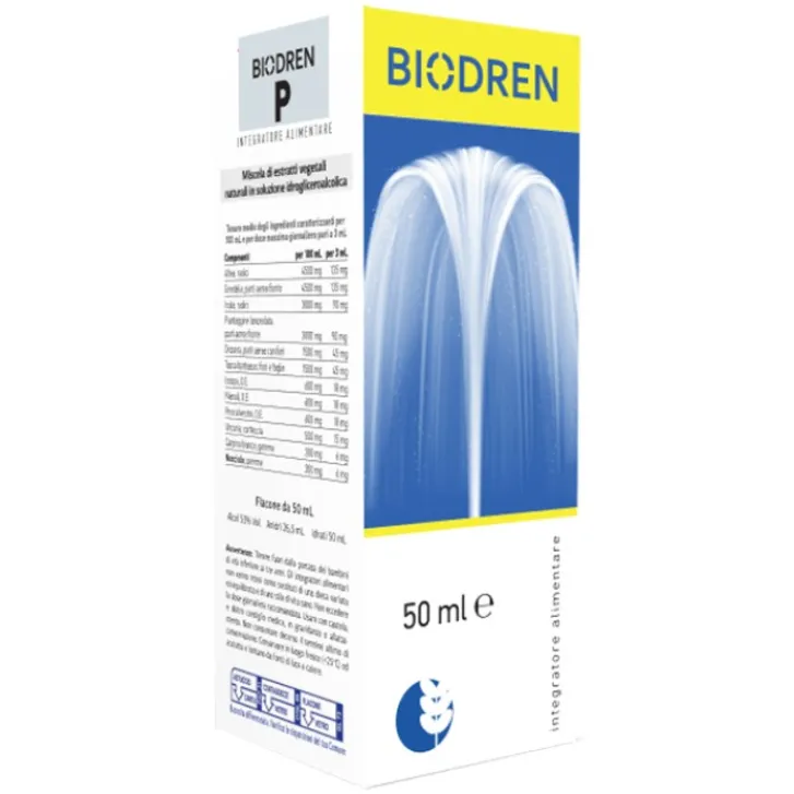 BIOGROUP SpA SOCIETA' BENEFIT Biodren P Soluzione Idroalcolica Benessere Respiratorio 50 ml Discount
