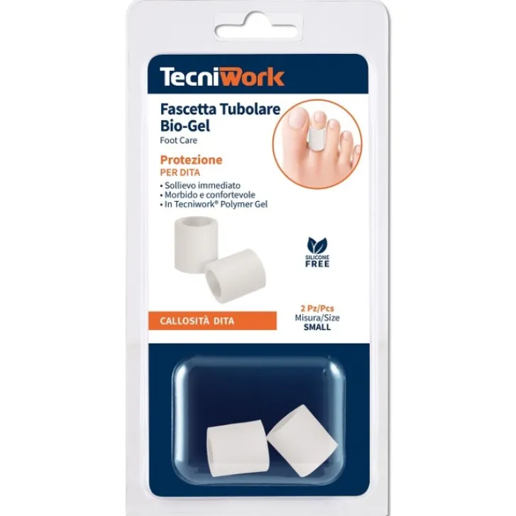 TECNIWORK SpA Biogel Fascia Tubolare per Dita Misura Small 2 pezzi Online