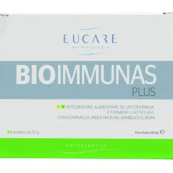 EUCARE BioImmunas Plus 24 Bustine - Integratore Difese Immunitarie Sale