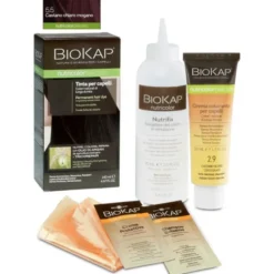 BIOS LINE SpA Biokap Nutricolor Delicato 5.50 Castano Mogano - Tintura per Capelli Hot