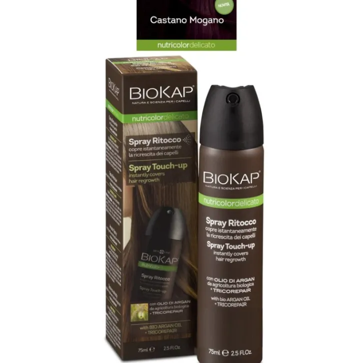 BIOS LINE SpA Biokap Nutricolor Spray Ritocco Castano Mogano 75 ml Sale