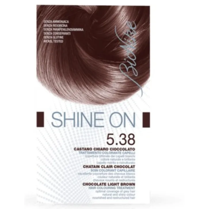 ICIM BIONIKE Bionike Shine On Tintura 5,38 Capelli Castano Chiaro Cioccolato Outlet